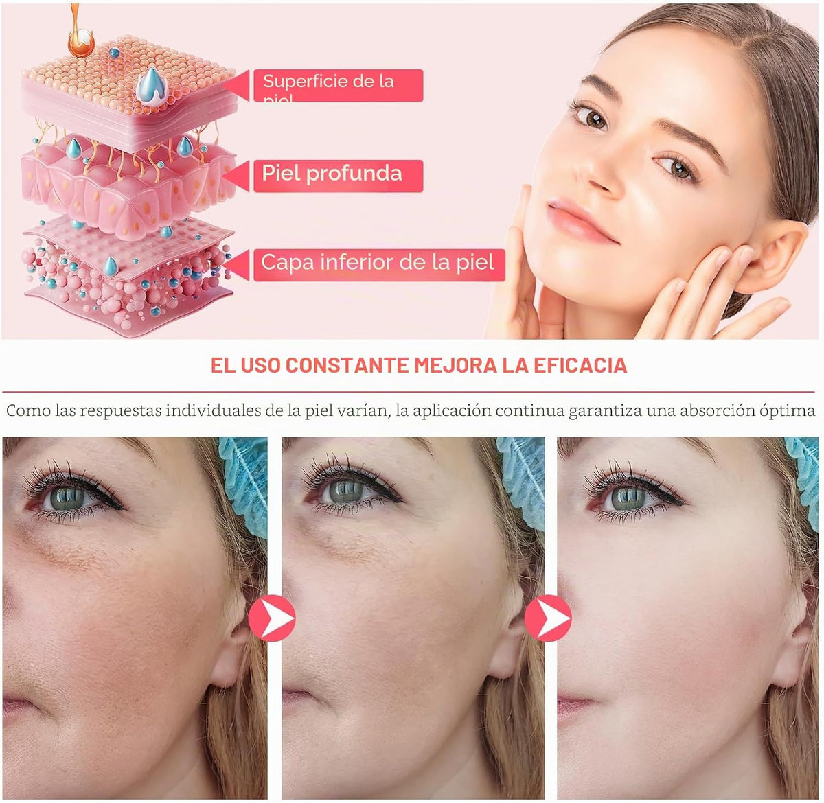 Bio Collagen Mask 4PCS, Mascarilla De Colageno,Mascarilla Bio Colágeno Noche, Bio Collagen Real Deep Mask, Bio Collagen Mask Overnight, Mascarilla Facial Hidratante Para Hidratación, Antiarrugas